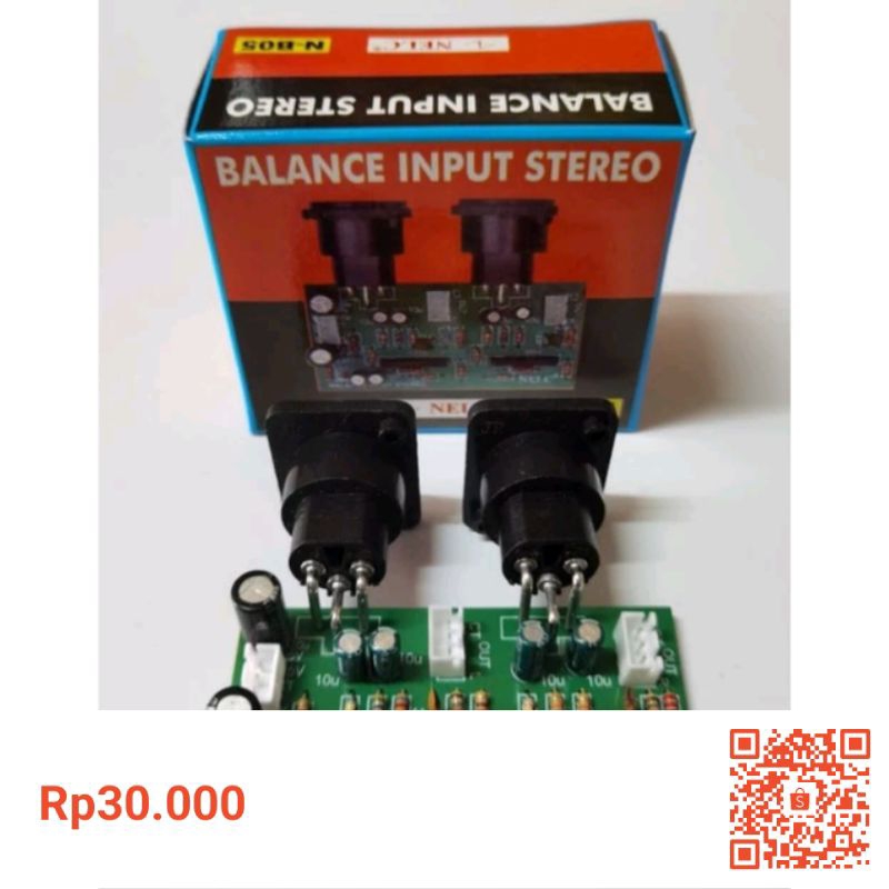 Kit balance input stereo Nelc