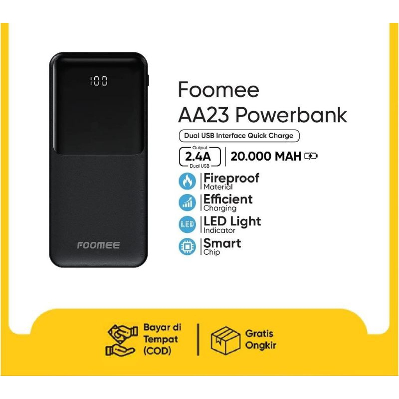 PowerBank FOOMEE AA13 10000 mah