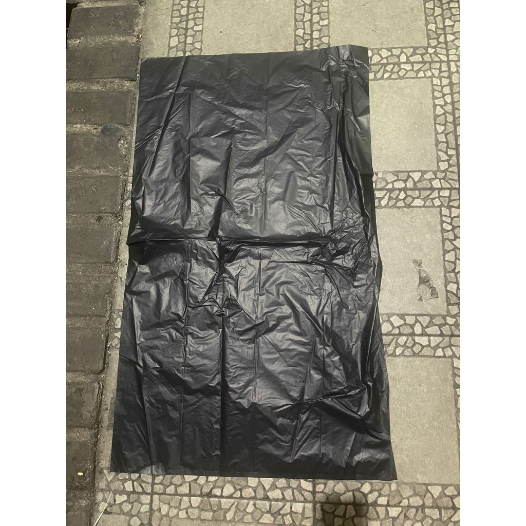 Kantong Plastik Sampah Hitam Besar 90x120 100x120 Plastik Sampah Jumbo Plastik Sampah Hitam Murah Ku