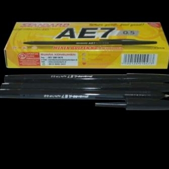 

Bolpoin Standard AE7 Warna Hitam