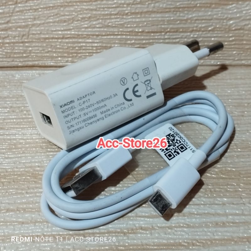 Charger ORI COPOTAN Xiomi Redmi 5A 6A 4A 6 DLL type micro USB 1Amper 100% ORI Bekas Hp