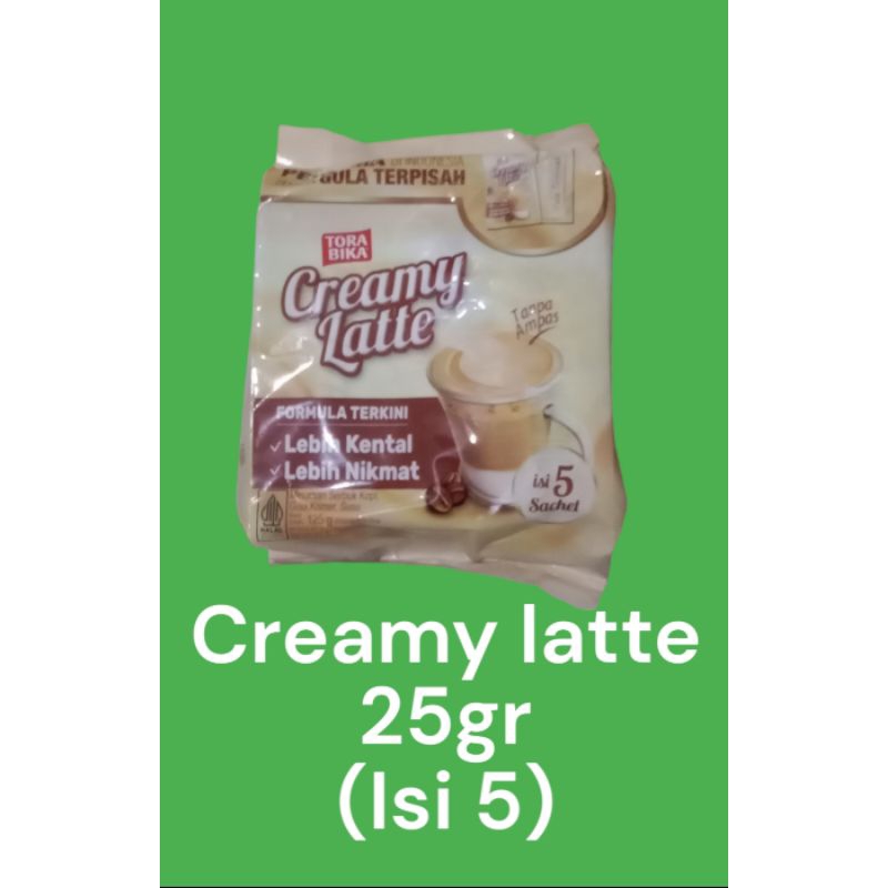 Torabika Creamy Latte 25gr (isi 5)