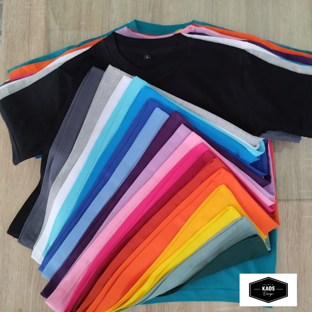 PAKET USAHA KAOS POLOS DEWASA 500RB SAJA