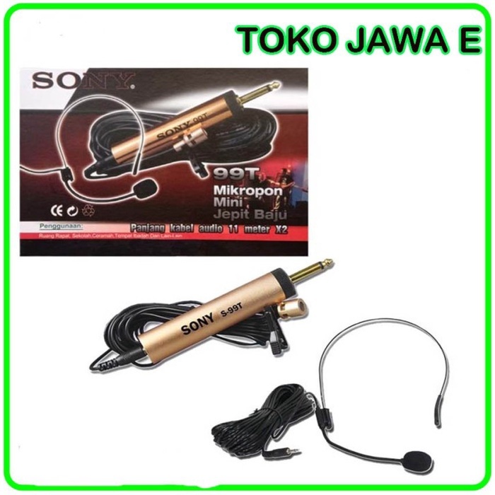MIC KANCING SONY SN 33/SONY SN 99T MIC KANCING/MIC CLIP ON/MIC JEPIT