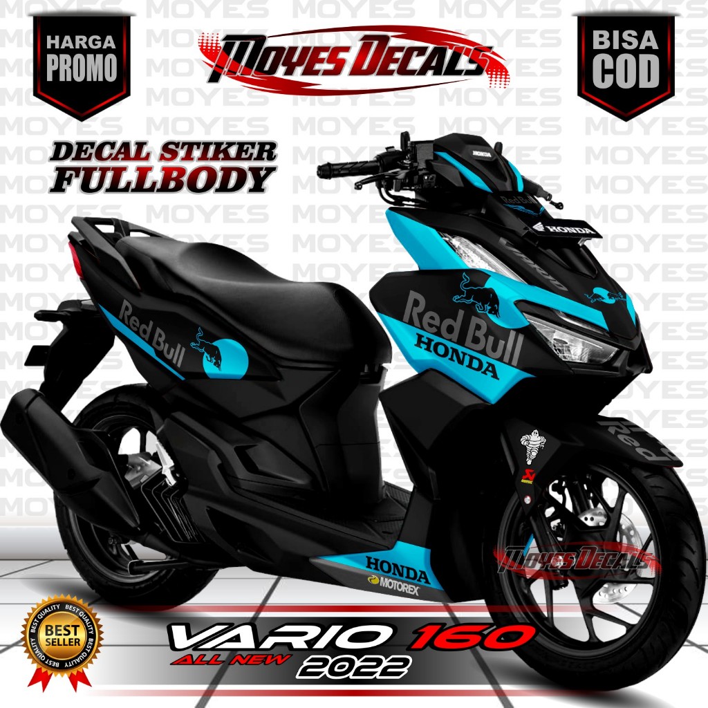 Decal Motor Vario 160 - Stiker Motor Vario 160 Fullbody Premium - Variasi Motor Honda Vario 160 2022