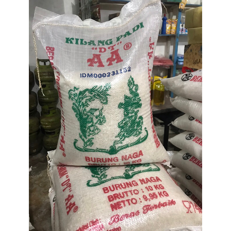 

Beras merk AA 10kg