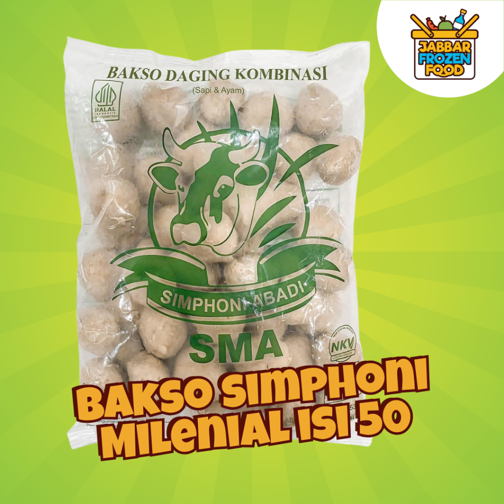 

Bakso SIMPHONI Milenial isi 50 pcs