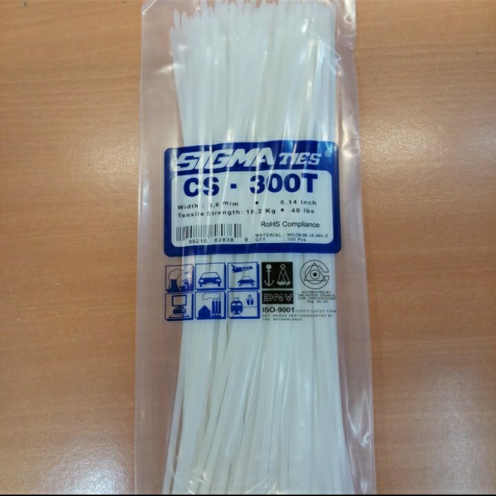 

Kabel Ties 30CM SIGMA CS-300T