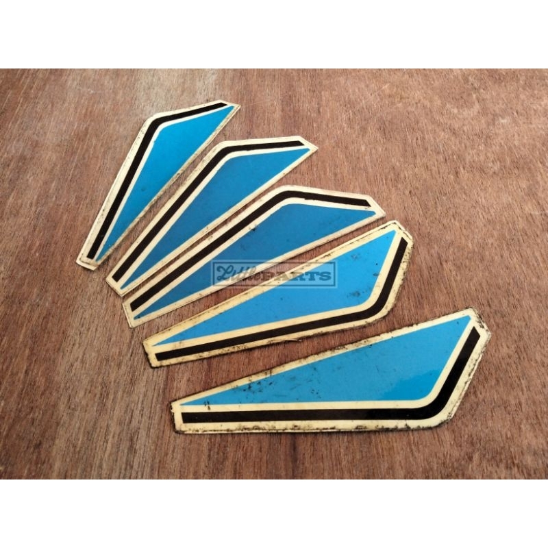 Sticker stiker striping cover side box aki accu honda cb100 cb 100 glatik non ori original