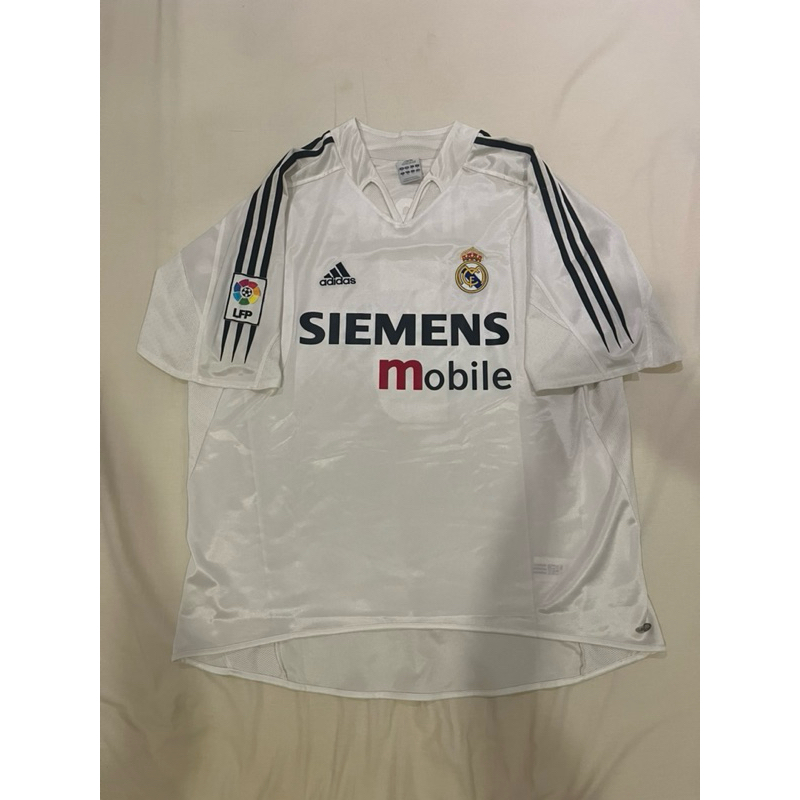 Jersey Real Madrid Home 04/05 Original Zinedine Zidane Size XL