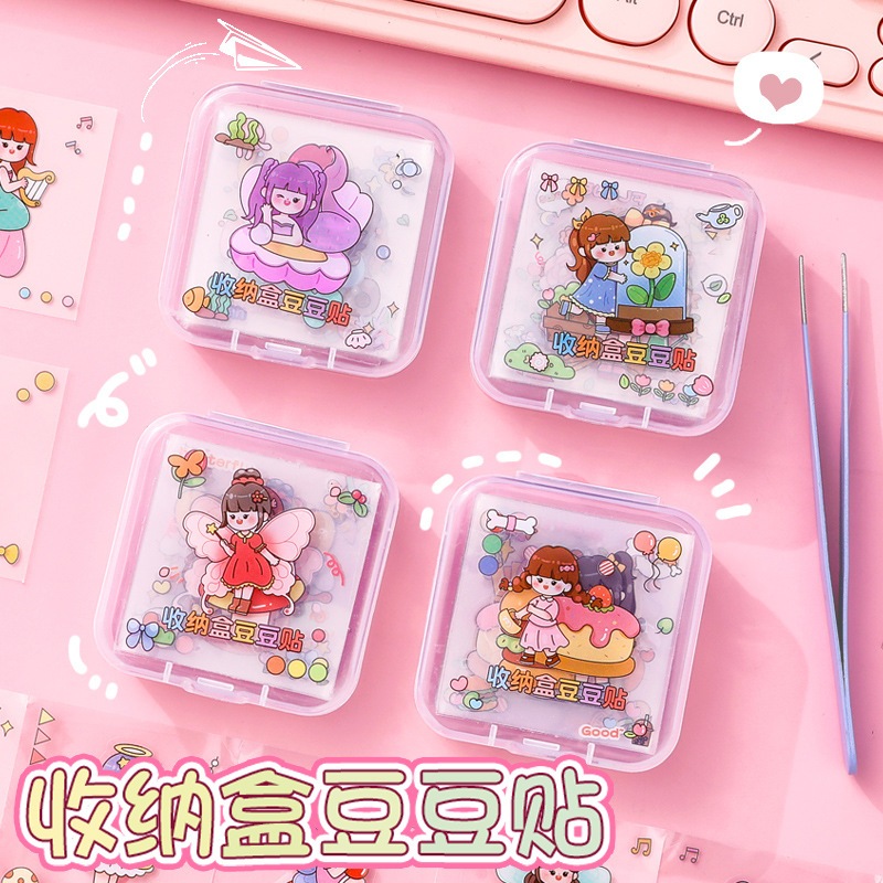 

KIDDY STICKER IN BOX ISI 12PCS STIKER DIY TEMPEL