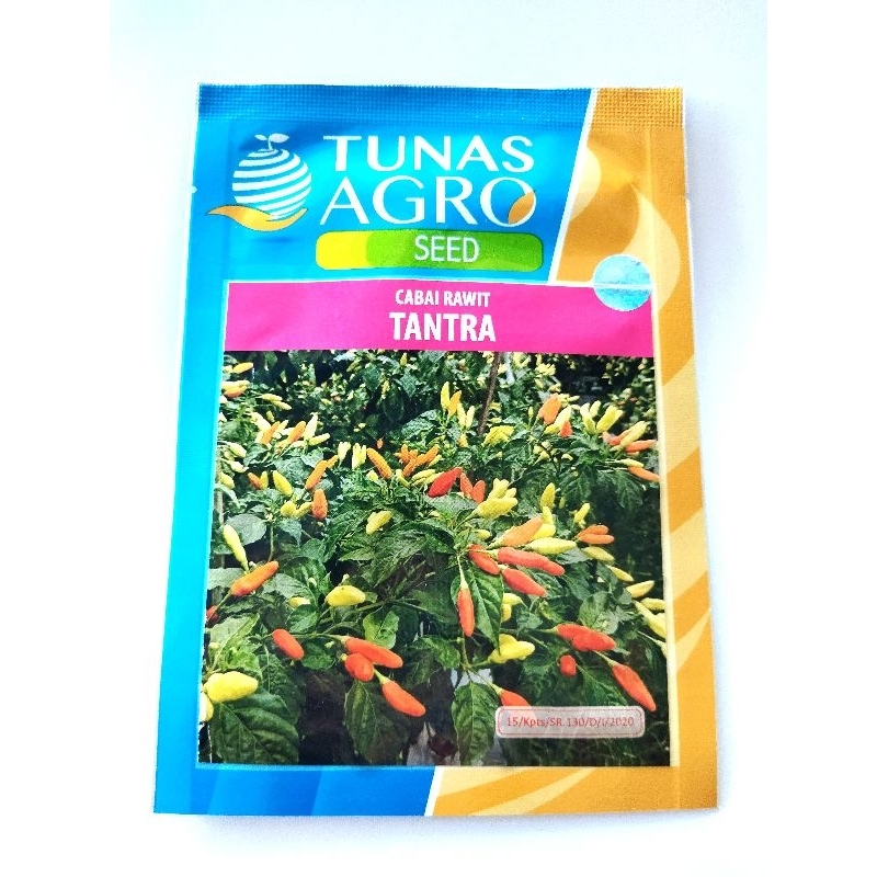 Benih cabe rawit TANTRA 10gram, cabe rawit tegak Tunas Agro