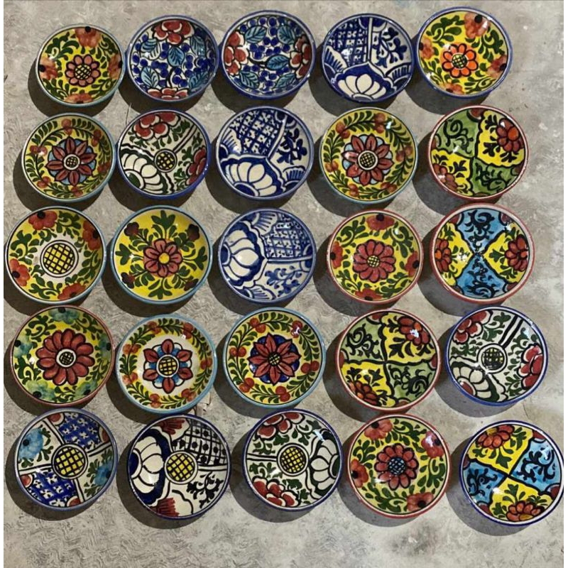 Piring Keramik Lukis Kecil