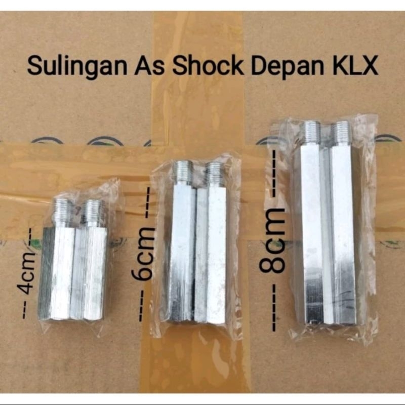 Peninggi depan KLX CRF VIAR MINERVA/ Peninggi sulingan / Peninggi dalam peninggi shock depan sulinga