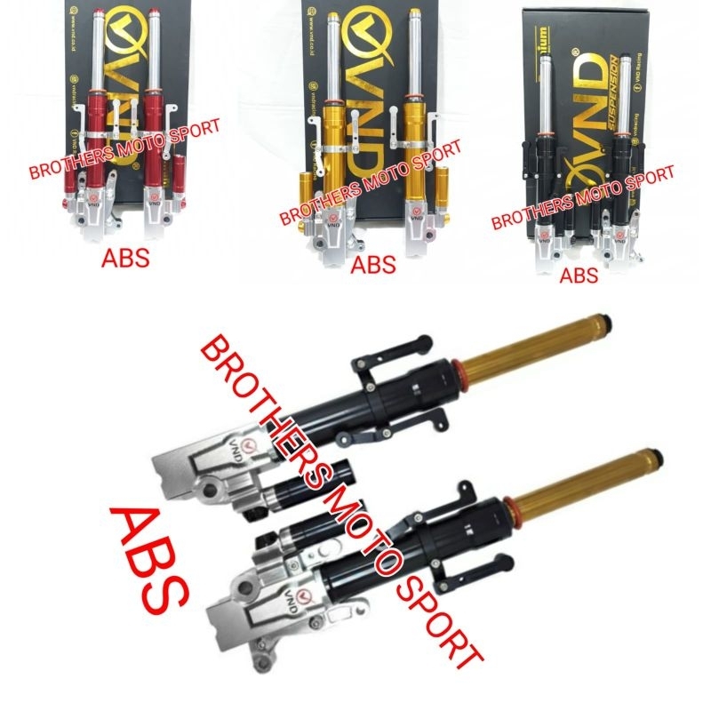 suspension vnd ak111 vario160 abs shockbreaker depan vnd vario160 cbs shock depan vnd ak111 vario160