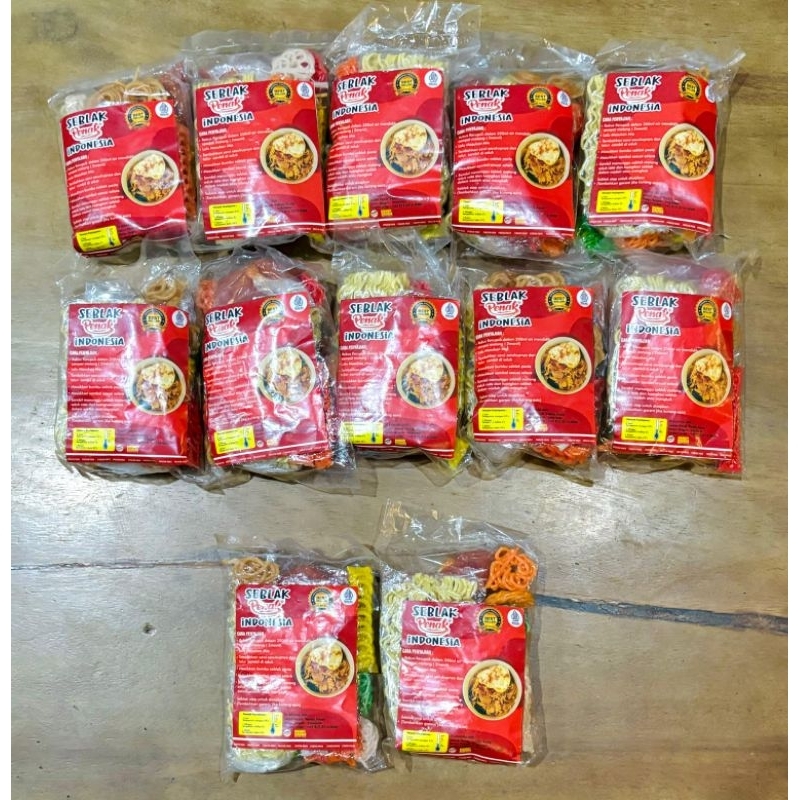 

PAKET SEBLAK INSTAN PEDAS FROZEN (ISI 10 + FREE2) SEBLAK PENAK INDONESIA