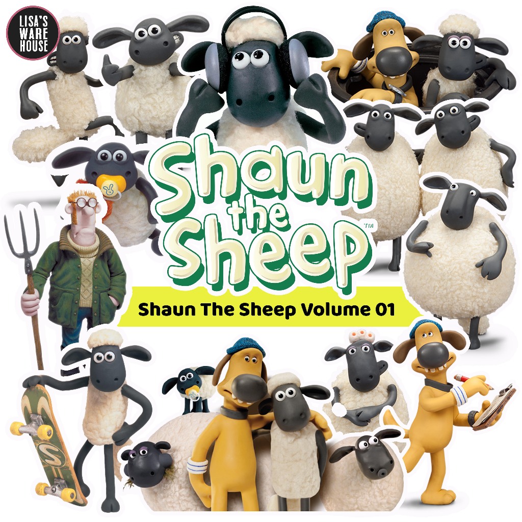 

Sticker Shaun The Sheep Volume 01