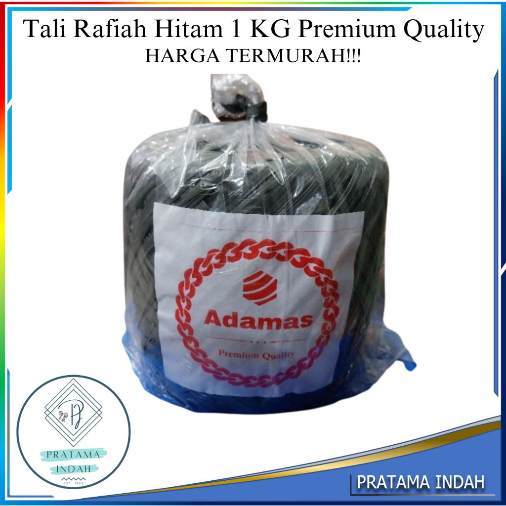 

TALI RAFIAH HITAM 1 KG PREMIUM QUALITY