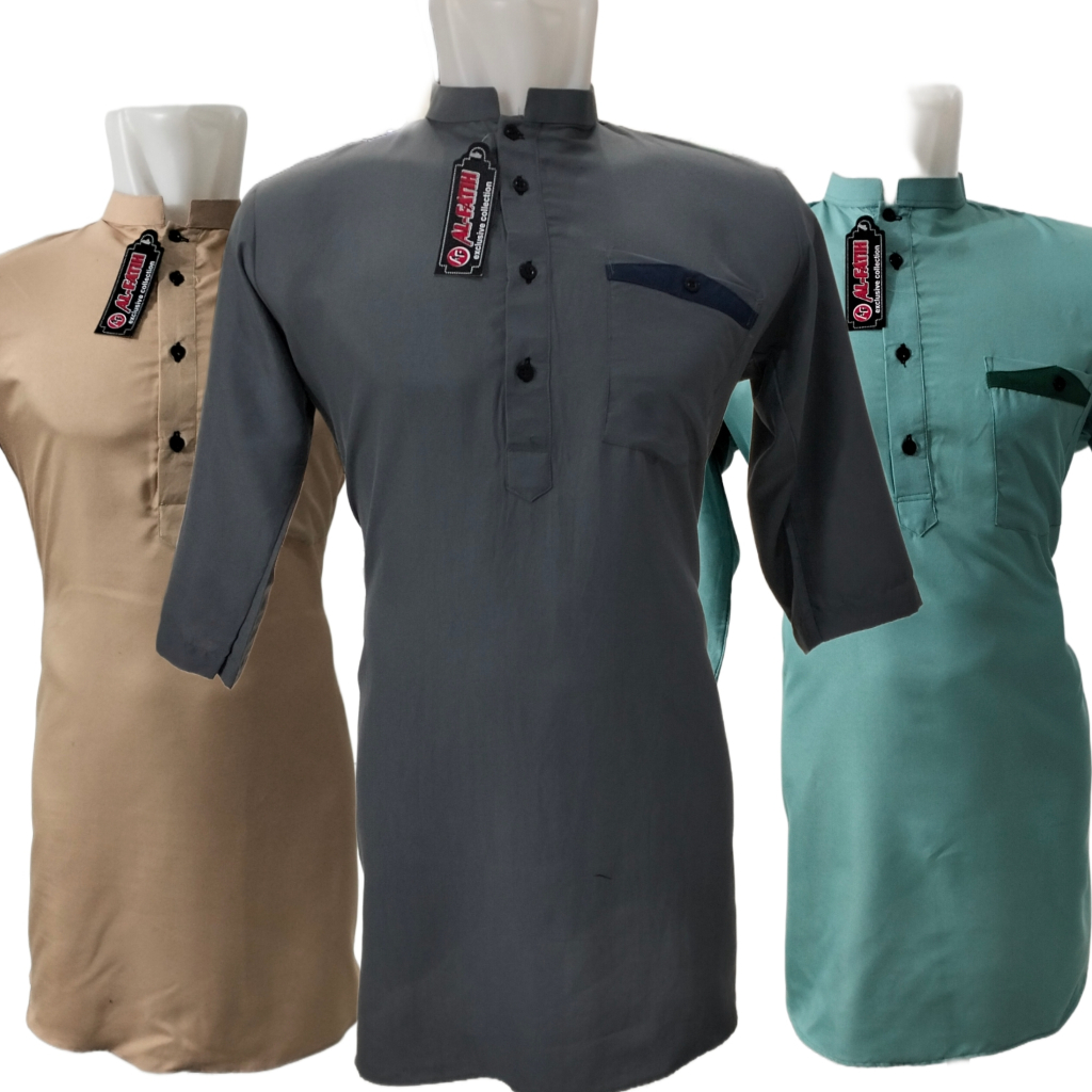 KOKO KURTA BAJU KURTA POLOS MURAH KATUN ADEM BAJU KOKO KURTA PRIA DEWASA