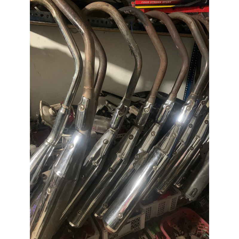 KNALPOT ORIGINAL MEGAPRO PRIMUS SWARA STANDAR NON BOBOK