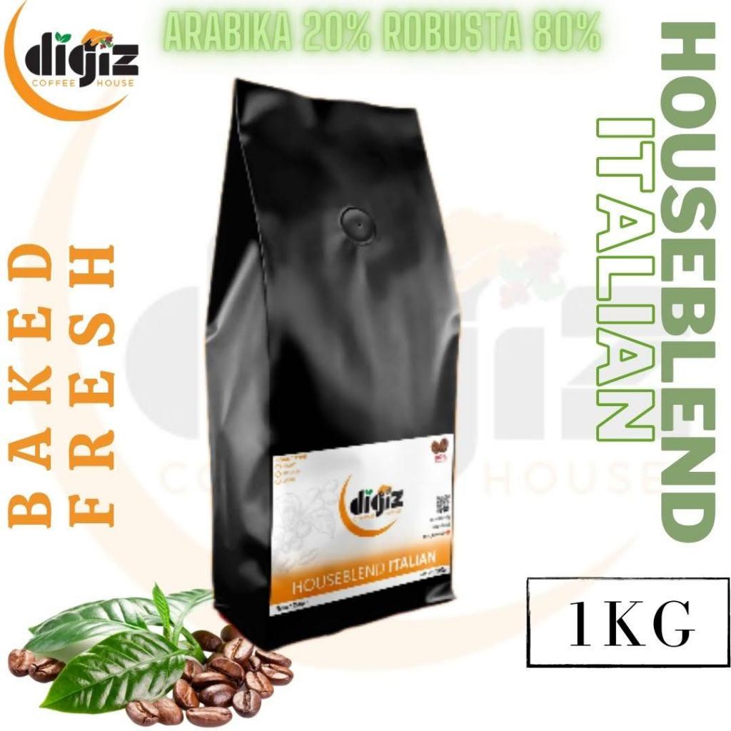 

Kopi House Blend Italian 1kg Espresso Based rekomendasi untuk kopi susu Biji/Bubuk