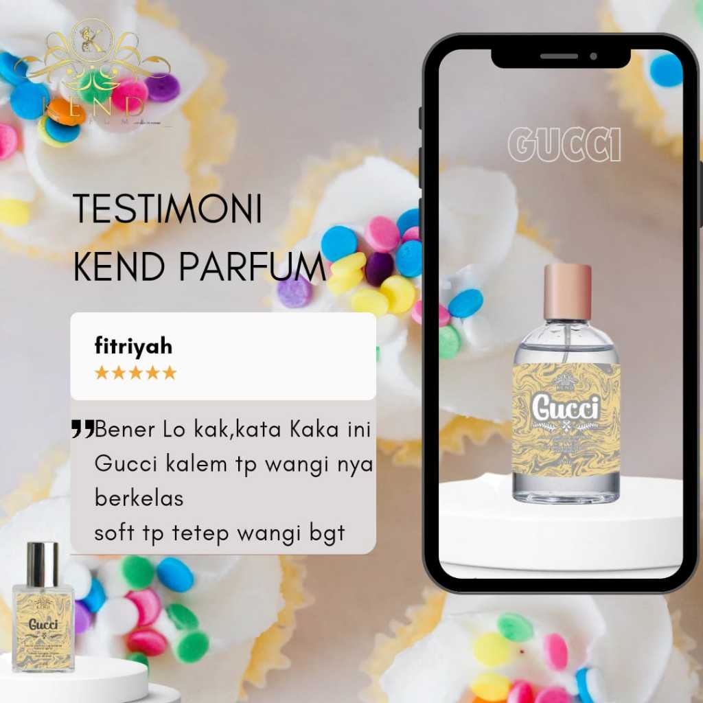 Kend Parfum Gucci Minyak Wangi Pria Wanita Tahan Lama 24 Jam