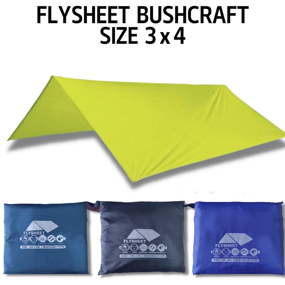 Penjualan Khusus  Flysheet 3x4 trapteen flysheet 4x3 meter flysheet 19 lob  flysheet 3x4 waterproof