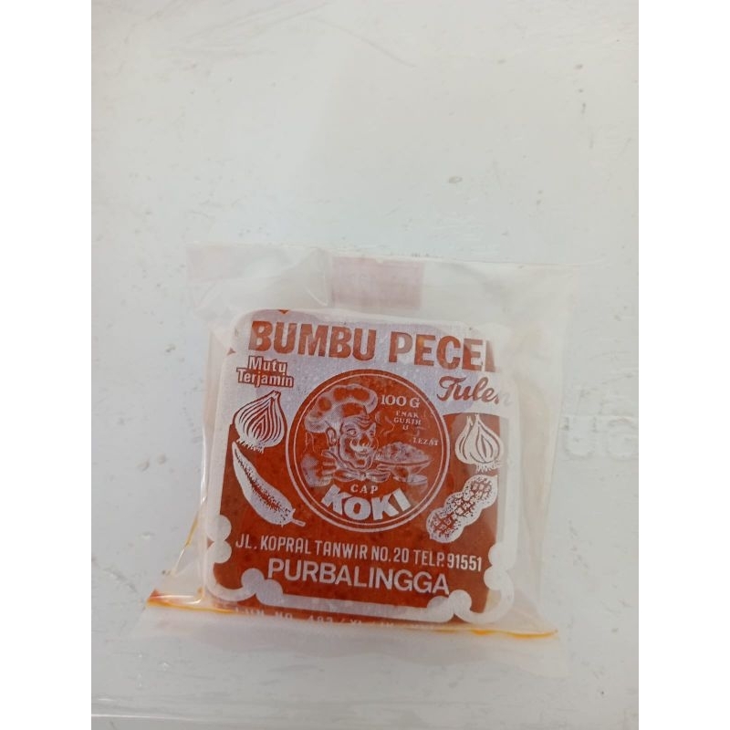 

BUMBU PECEL CAP KOKI ( 100 gr )