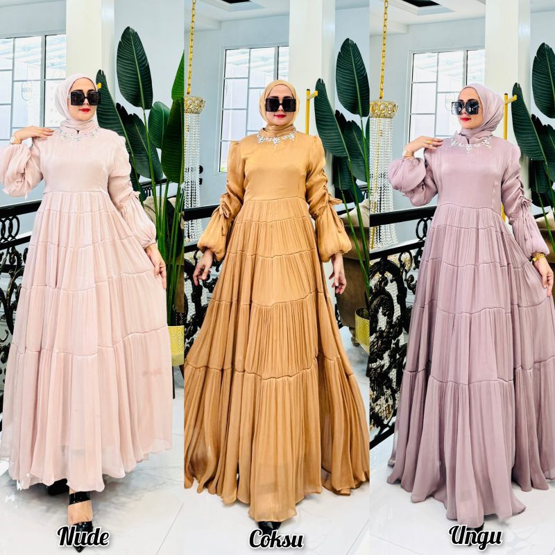 GAMIS WANITA SHAFIRA DRESS(ZZ)