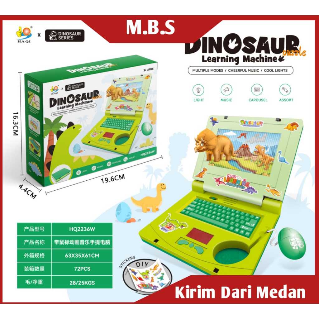 Mainan Laptop Anak Alat Bantu Belajar Learning Machine Notebook Laptop Mainan Edukasi Anak Laptop Ma