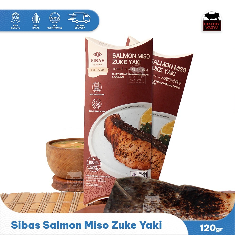 

Salmon Miso Zuke Yaki Ready To Eat 100gr HealthyWagyu