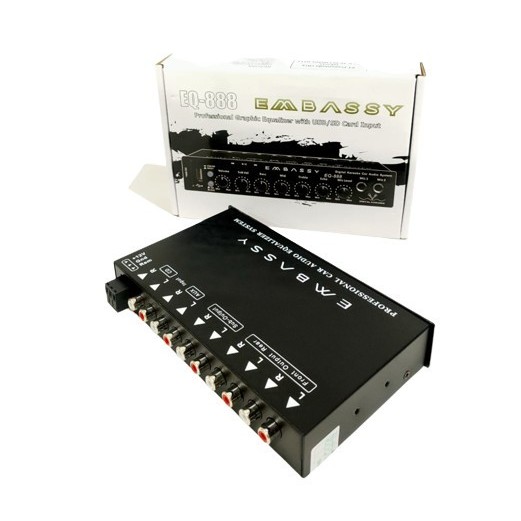 Parametrik preamp Embassy EQ-888 Bluetooth