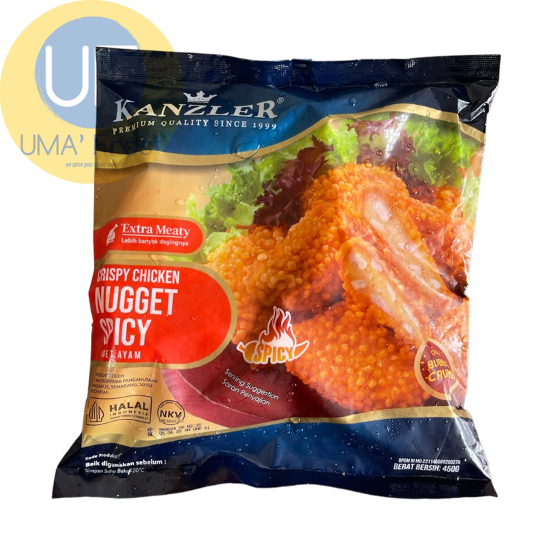 

KANZLER CRISPY NUGGET SPICY 450GR