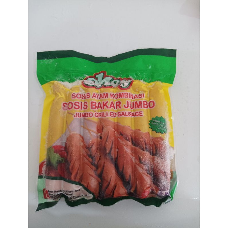 

Okey sosis bakar jumbo 500gr