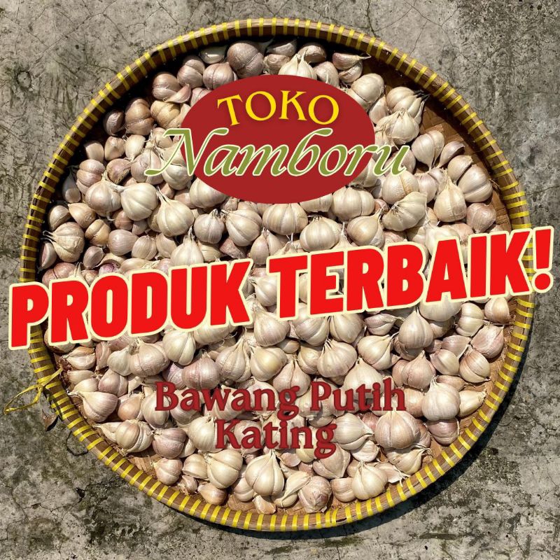 

BAWANG PUTIH KATING BERSIH 1KG