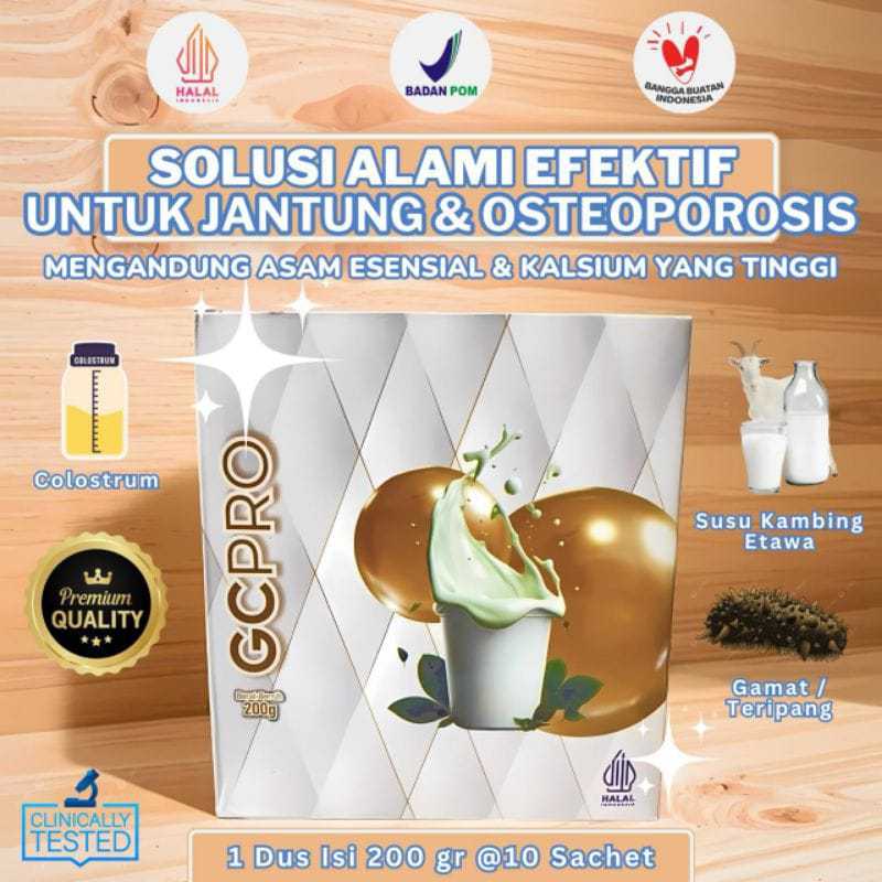 

GCPRO SUSU KAMBING ETAWA DAN COLLOSTRUM BPOM