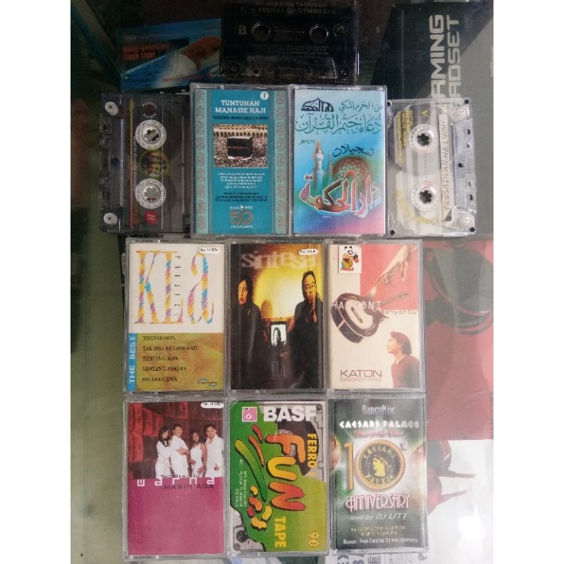 Kaset Pita Kaset Tape Jadul Bekas