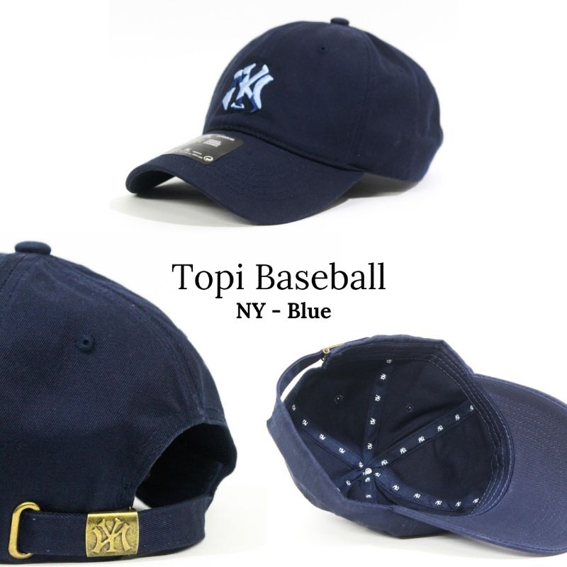 TOPI PRIA NEW ERA LOGO NY kecil TOPI DISTRO KEREN