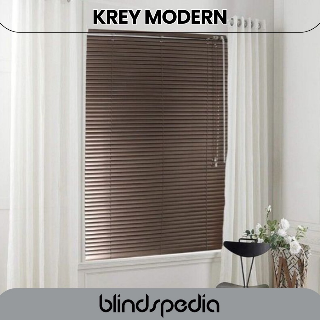 VENETIAN BLIND / ALUMUNIUM BLIND - KREY LIPAT ALUMUNIUM - TIRAI MODERN