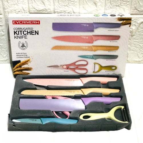 Evcriverh Kitchen Knife Set 7 Pcs