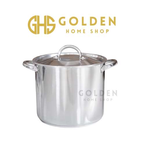 GHS - Stock Pot 20 Qt Stainless Steel Panci Masak Horekaru Supra