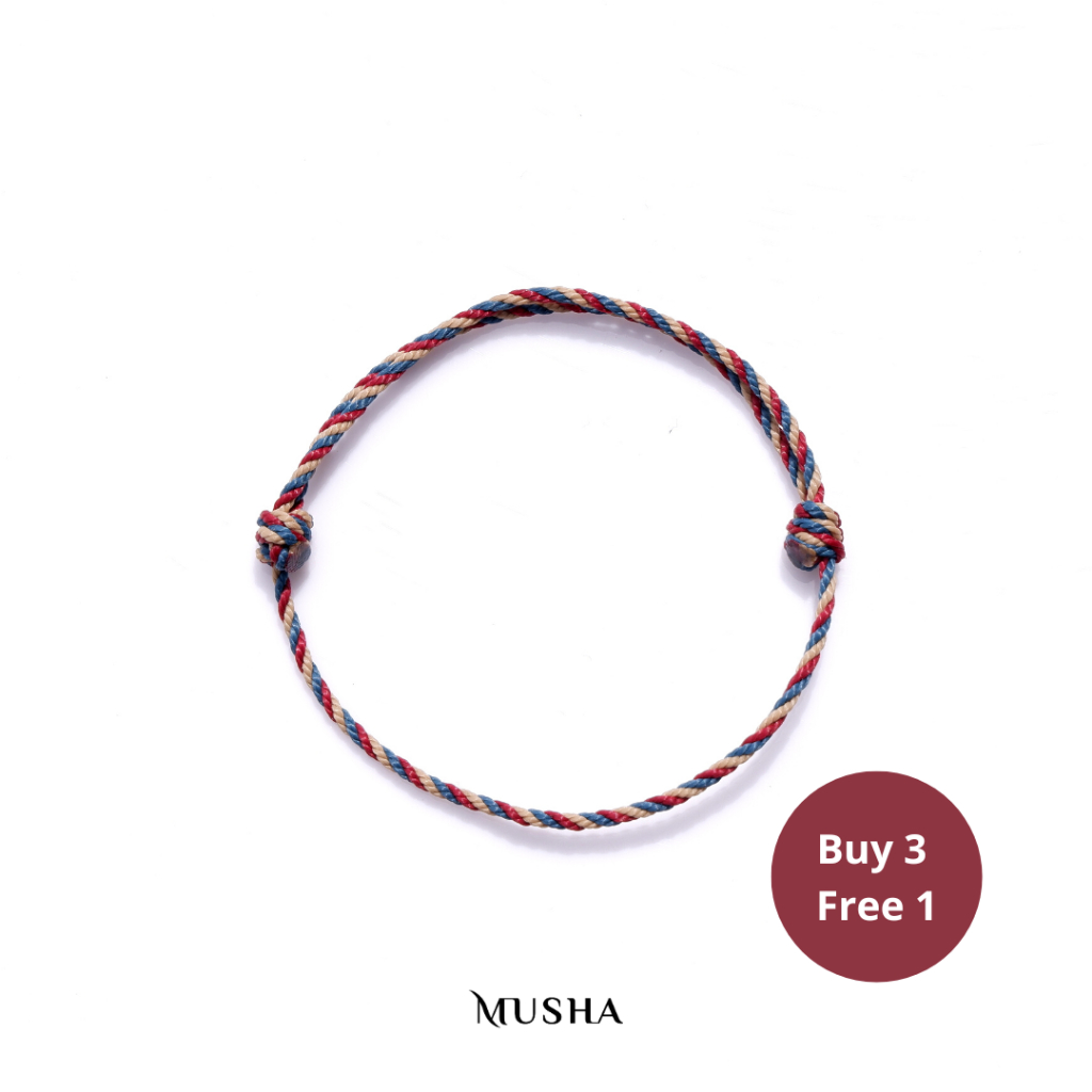 Musha Twisted ANKLET| Gelang Kaki Gelang Tali Gelang Pria Gelang Wanita