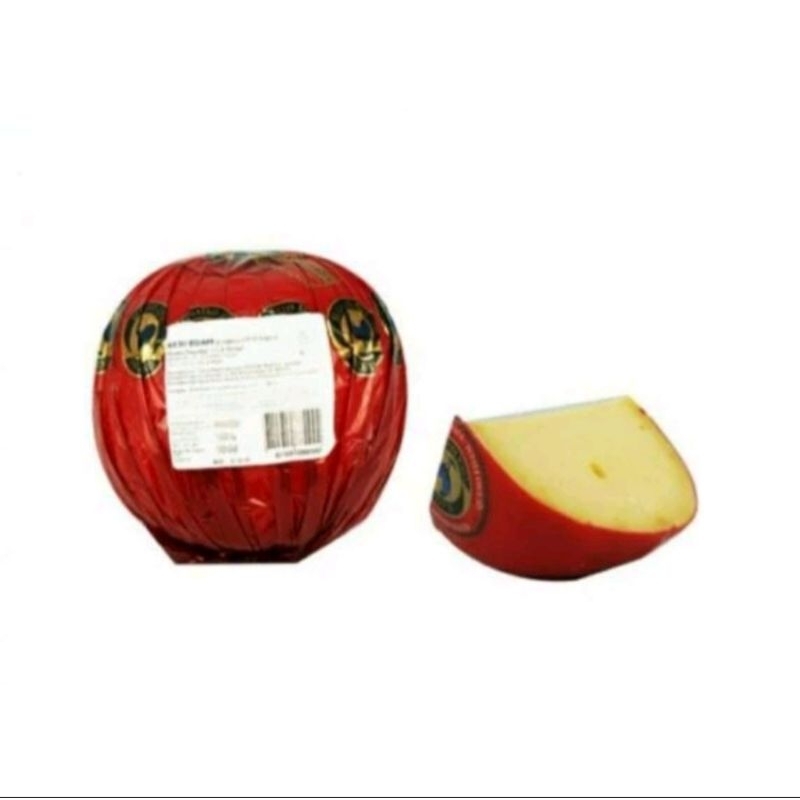 

KEJU EDAM BOLA AYAM EMAS REPACK 100 G/EDAM CHEESE COCK BRAND REPACK 100 GR