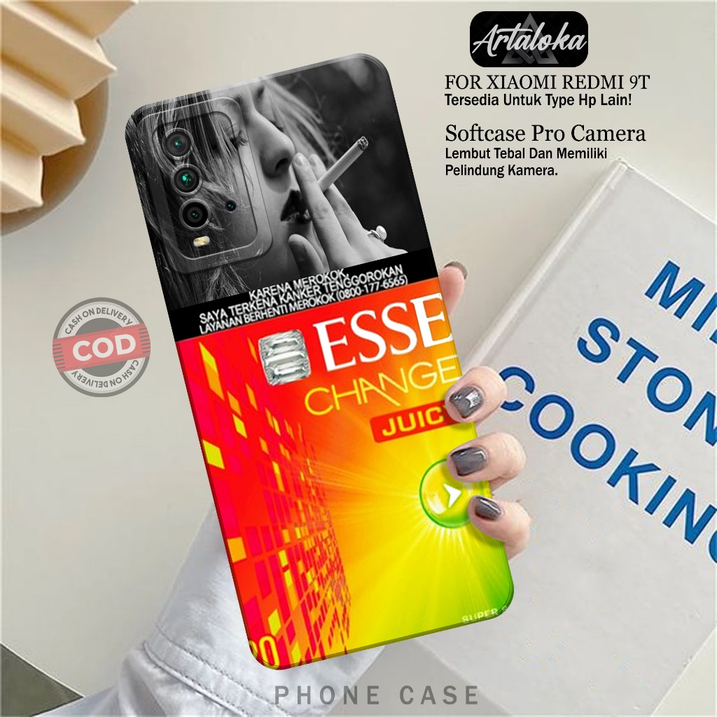 Softcase Hp Xiaomi Redmi 9T Fashion Case RK Case Xiaomi Redmi 9T Silikon TPU Pro Camera Casing Xiaom