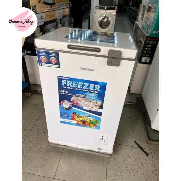 BOX FREEZER CHANGHONG 100 LITER TIPE FCF 136 DW