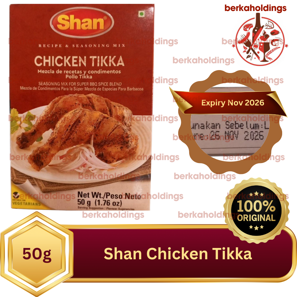 

BUMBU SIAP PAKAI SHAN SEASONING CHICKEN TIKKA 50 G