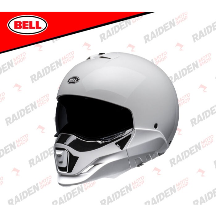 BELL BROOZER DUPLET GLOSS WHITE