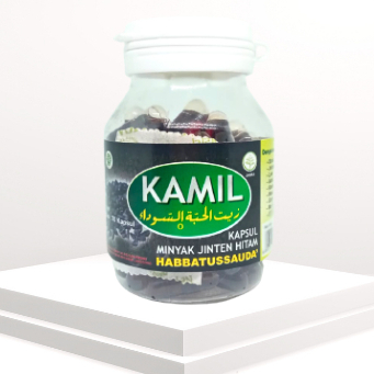 Kamil Habbatussauda Oil Minyak Jinten Hitam Suplemen Kesehatan Obat Herbal Kapsul Isi 70
