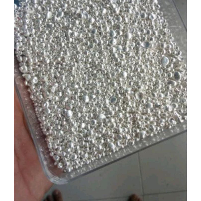 aksesoris perak granule /