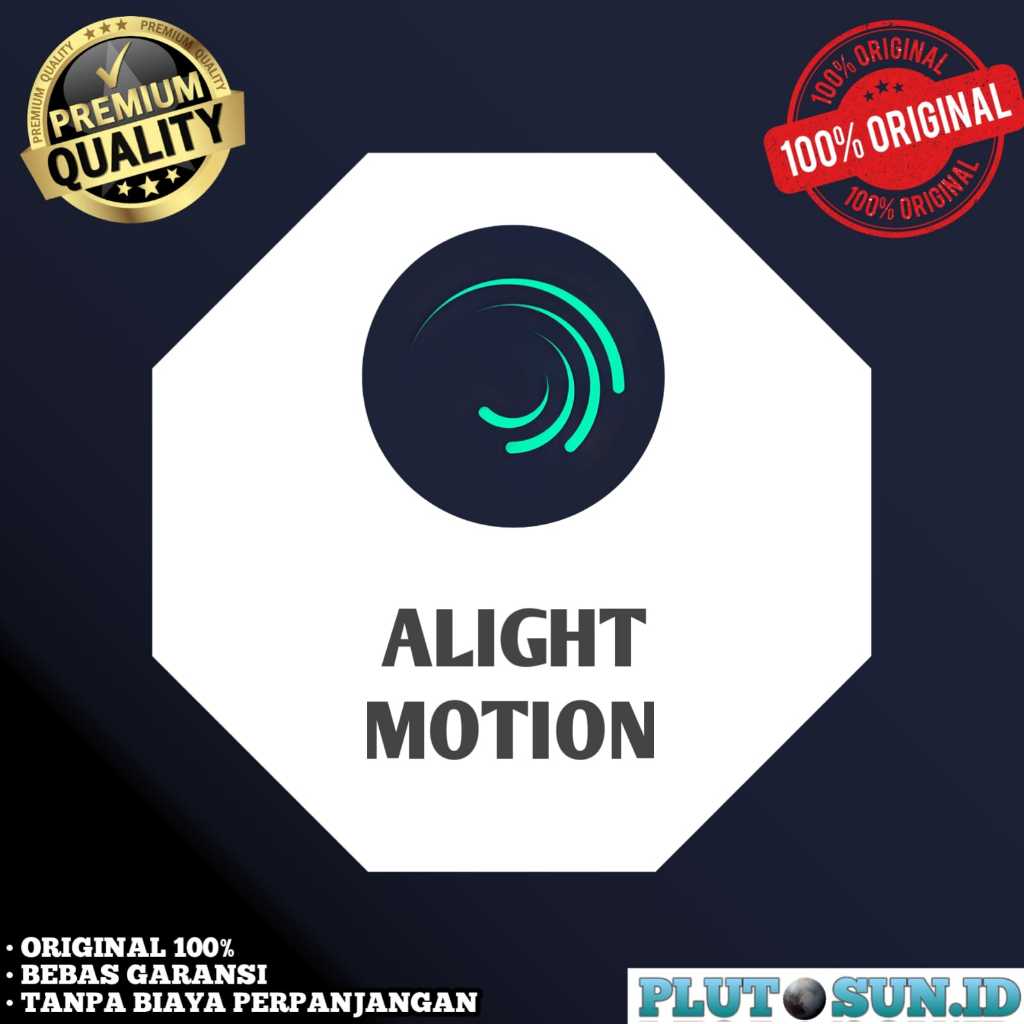 Alight MoTion Pro Premium 1 Tahun